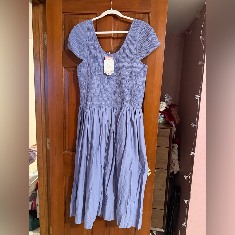 Ivy City Co Marlow Cap Sleeve Dress